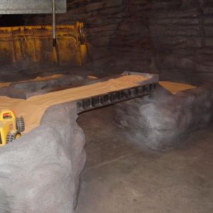 GRP feature sand pit (Magna Science Museum Rotherham)