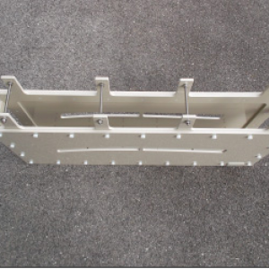 Polypropylene masking box for electroforming